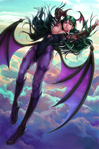 Marvel vs. Capcom 3: Fate of Two Worlds - Косплей Морриган Аэнсланд (Morrigan Aensland)